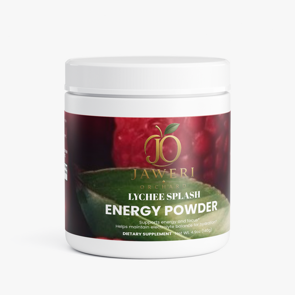 Jaweri Orchard Lychee Splash Natural Energy Fruit Powder