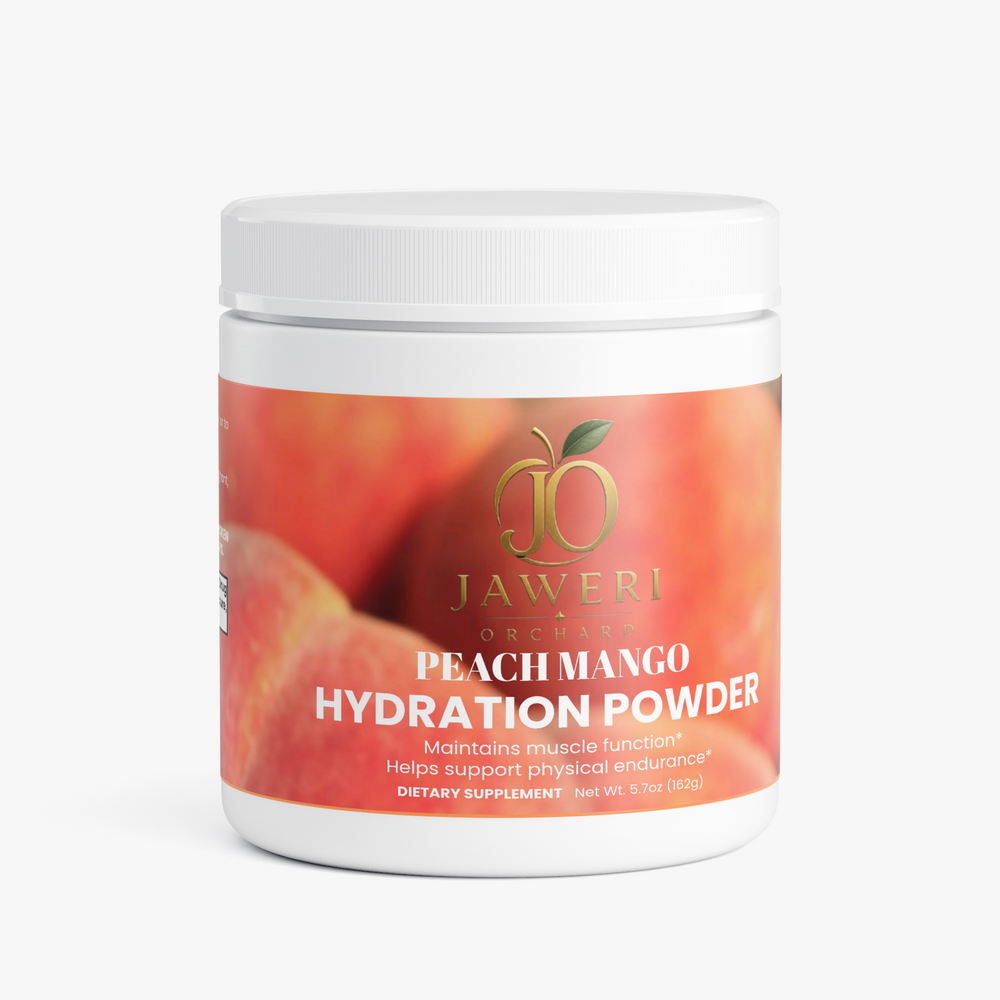 Jaweri Orchard Peach Mango Electrolyte Hydration Fruit Powder