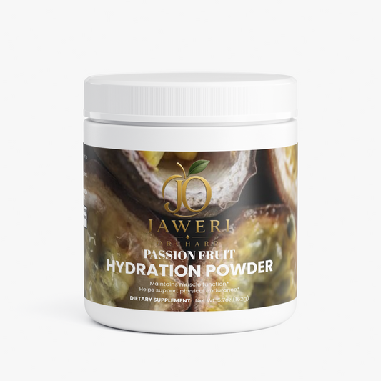 Jaweri Orchard Passion Fruit Electrolyte Hydration Fruit Powder
